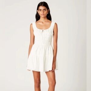 Nia the Label Salt dress in white